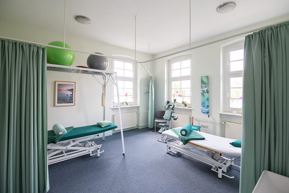 Physiotherapie Weißenfels - Anja Blum - Praxis - Behandlungszimmer