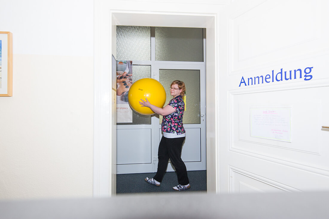 Physiotherapie Weißenfels - Anja Blum - Praxis - Anmeldung